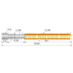 100 шт. тестовые щупы Pogo Pin розетка P156-A P156-B P156-D P156-E2 P156-G2 P156-H P156-J1 P156-Q1 P156-Q2 P156-T2 R156-4S Инструмент 