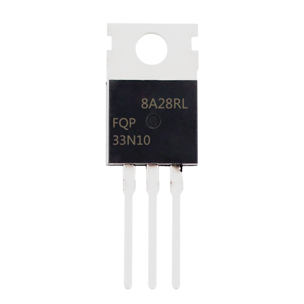 10Pcs FQP33N10 33N10 N-Channel MOSFET TO-220