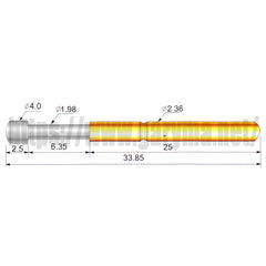 100 шт. тестовые щупы Pogo Pin розетка P156-A P156-B P156-D P156-E2 P156-G2 P156-H P156-J1 P156-Q1 P156-Q2 P156-T2 R156-4S Инструмент 