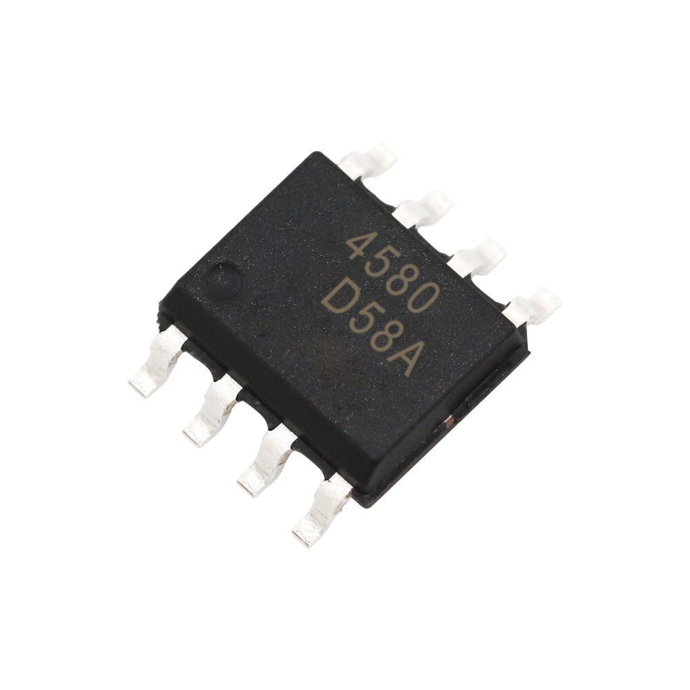 10Pcs NJM4580E JRC4580E Dual Operational Amplifier SOP-8pin