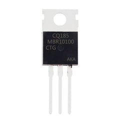 10Pcs MBR10100CTG Power Schottky Rectifier TO-220AB