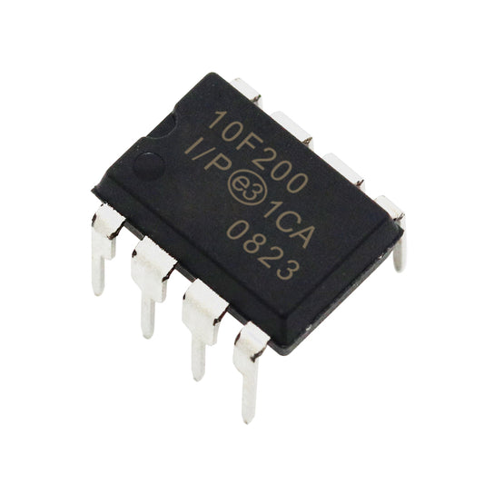 20Pcs PIC10F200-I/P 8-Bit Flash Microcontrollers DIP-8pin