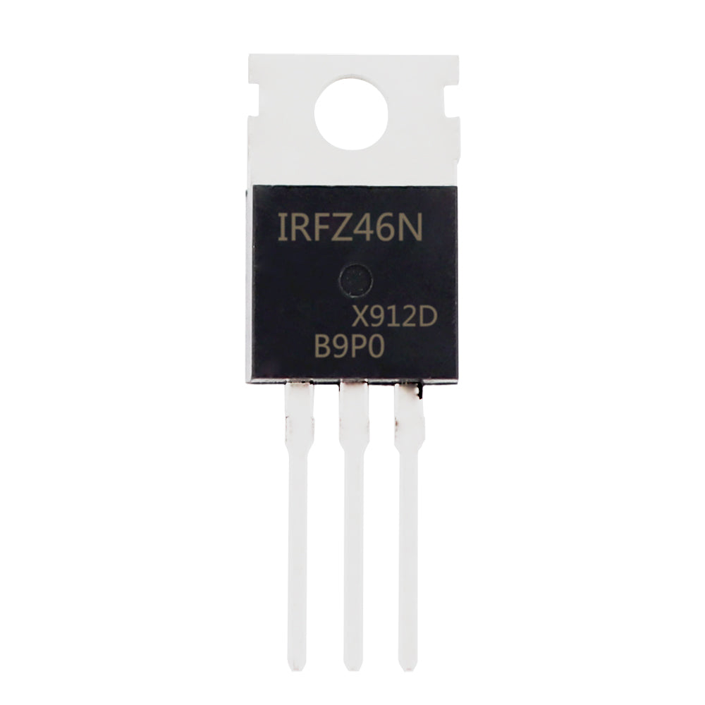 10Pcs IRFZ46N N-Channel MOSFET Transistor TO-220