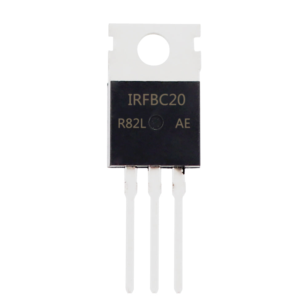 10Pcs IRFBC20 N-Channel MOSFET Transistor TO-220