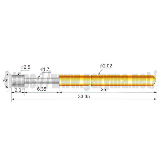 100 шт. тестовые щупы Pogo Pin розетка P125-A P125-B P125-D P125-E2 P125-G2 P125-H P125-J P125-Q1 P125-Q2 P125-T2 R125-2S R125-4S 