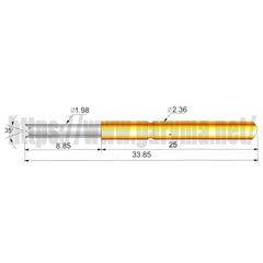 100 шт. тестовые щупы Pogo Pin розетка P156-A P156-B P156-D P156-E2 P156-G2 P156-H P156-J1 P156-Q1 P156-Q2 P156-T2 R156-4S Инструмент 