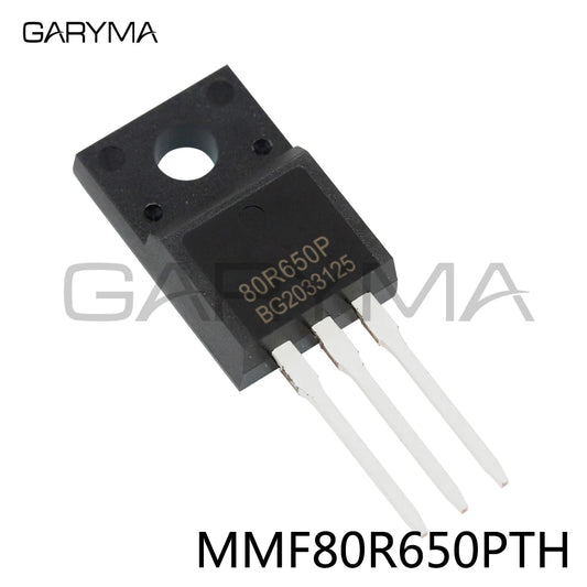 10pcs 80R650P MMF80R650PTH N-Channel MOSFET Transistor TO-220