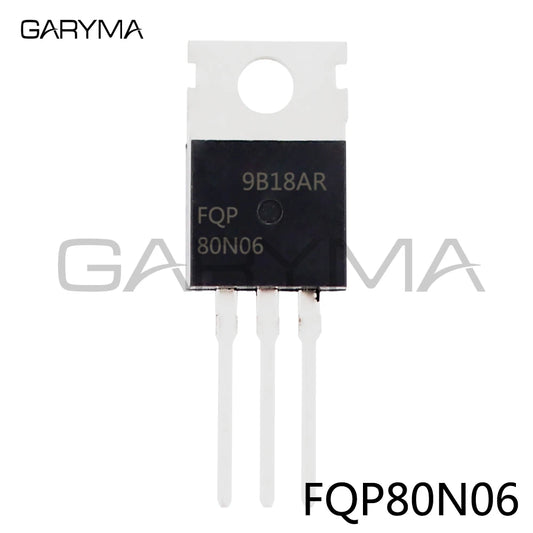 10pcs FQP80N06 80N06 TO-220AB