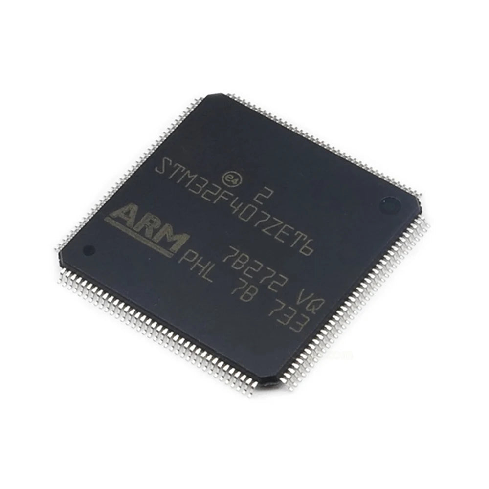 5 шт. STM32F407ZET6 ARM Cortex-M4 32b MCU+FPU, 210DMIPS, до 1 МБ флэш-памяти/192 + 4 КБ ОЗУ LQFP-144 