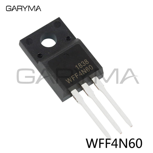 10 件 WFF4N60 硅 N 沟道 MOSFET TO-220