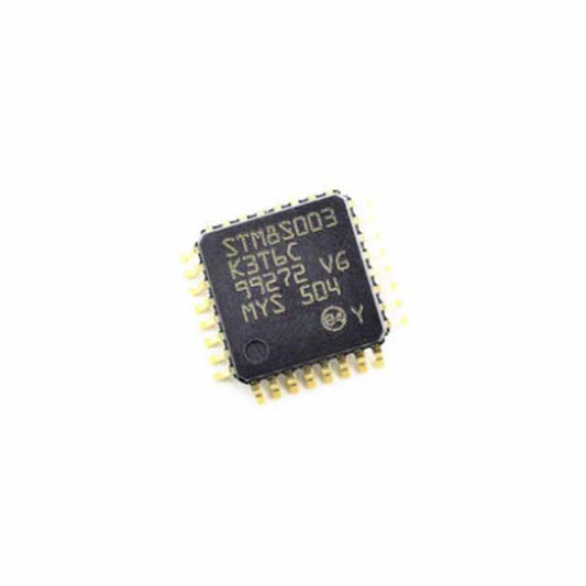 10 шт. STM8S003K3T6C Value line, 8-битный микроконтроллер STM8S, 16 МГц, 8 Кбайт флэш-памяти, 128 байт данных EEPROM LQFP-32 