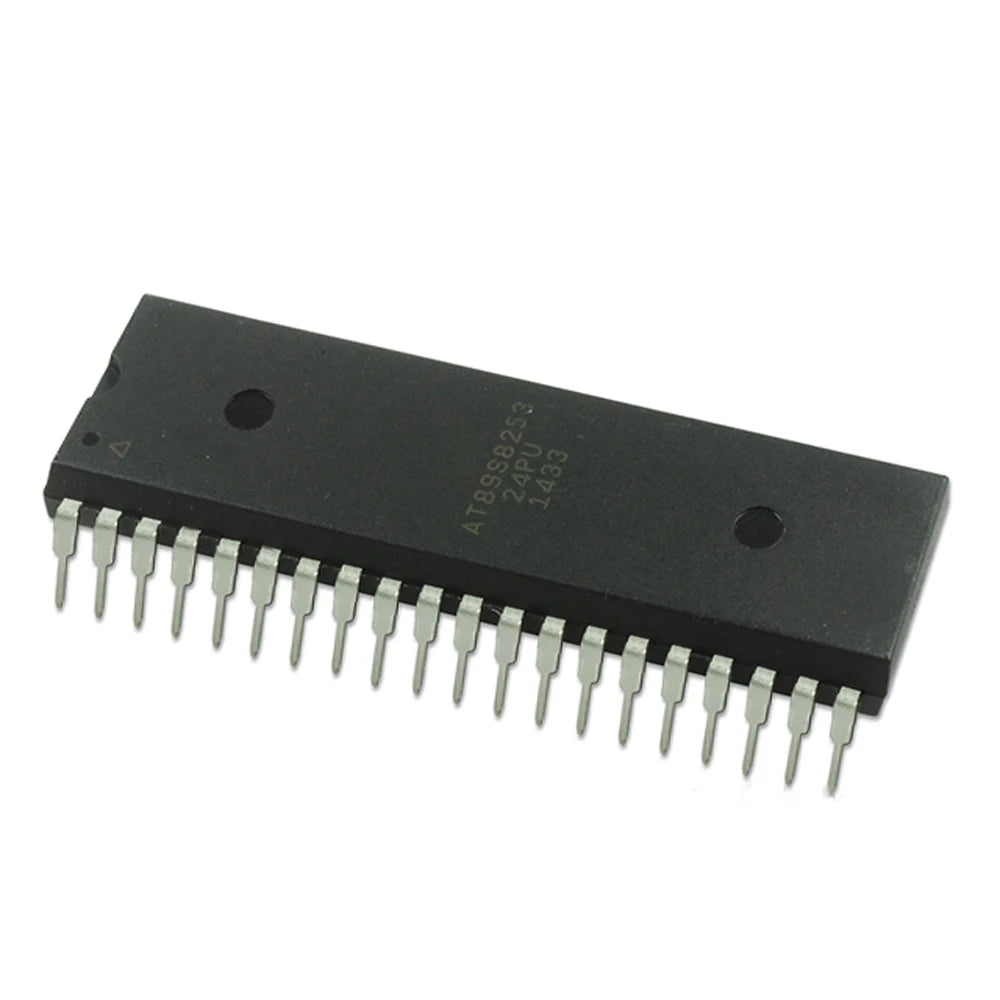 2Pcs AT89S8253 AT89S8253-24PU Inline Microcontroller MCU DIP-40