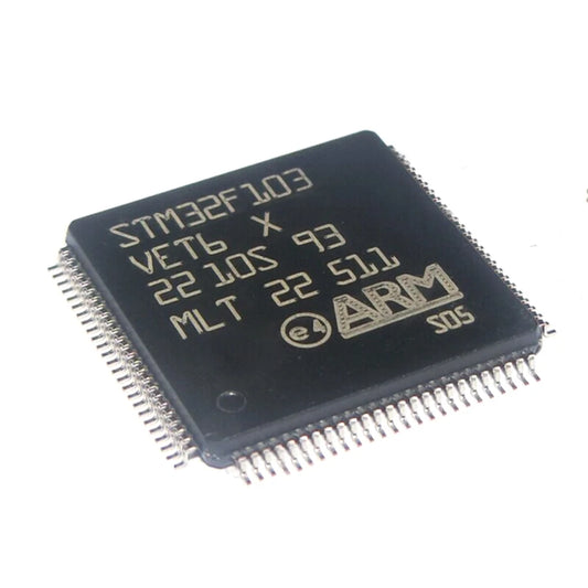 5 шт. STM32F103VET6 Высокопроизводительный 32-битный микроконтроллер на базе ARM с флэш-памятью от 256 до 512 КБ LQFP-100 