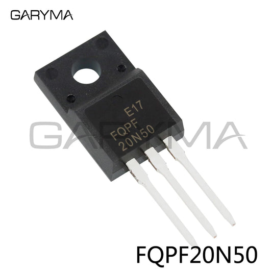 10 件 FQPF20N50 20N50 功率 MOSFET TO-220