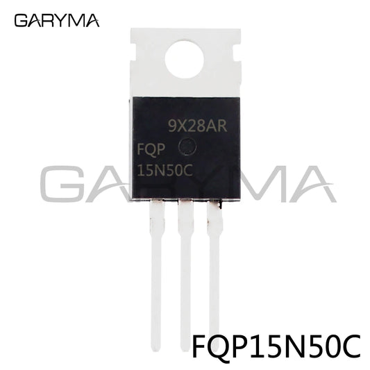 10 件 FQP15N50C 15N50 N 沟道 MOSFET TO-220AB