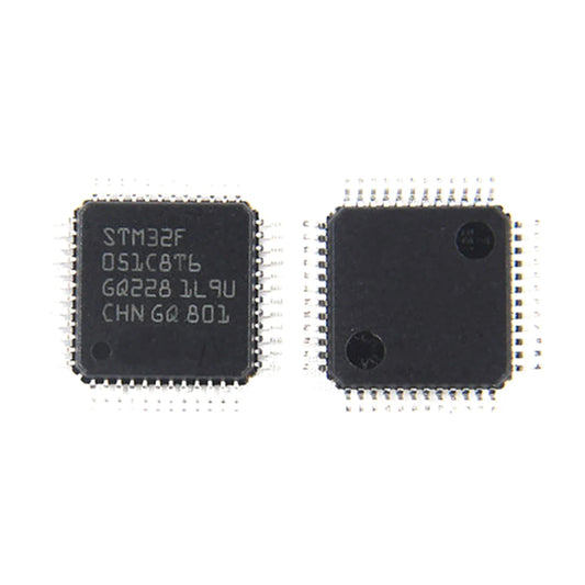 5 шт. STM32F051C8T6 Усовершенствованный 32-разрядный микроконтроллер на базе ARM низкой и средней плотности с флэш-памятью от 16 до 64 Кбайт LQFP-48 