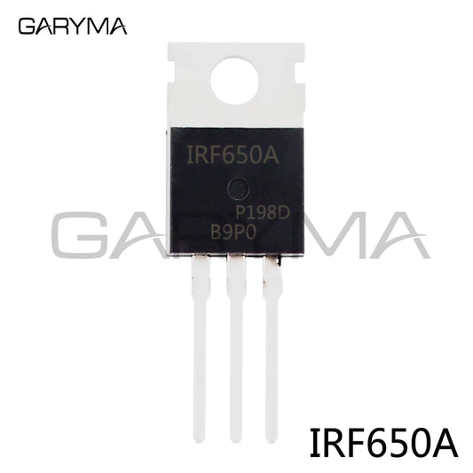 10 件 IRF650A N 沟道 MOSFET 晶体管 TO-220AB