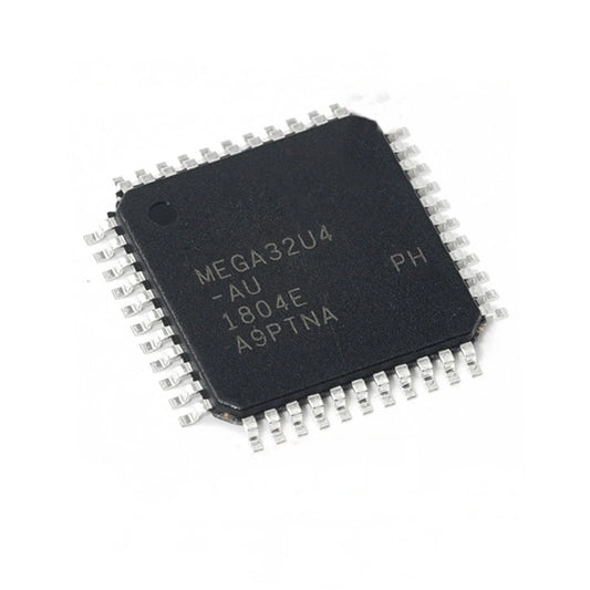 5Pcs ATMEGA32U4-AU 8-bit Microcontroller with 16/32K Bytes of ISP Flash and USB Controller TQFP-44