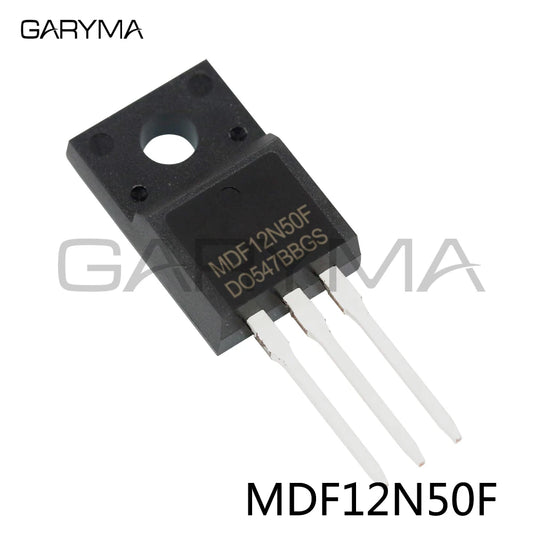 10 件 MDF12N50F N 通道 MOSFET TO-220