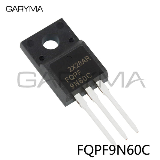 10 件 FQPF9N60C 9N60C MOSFET TO-220