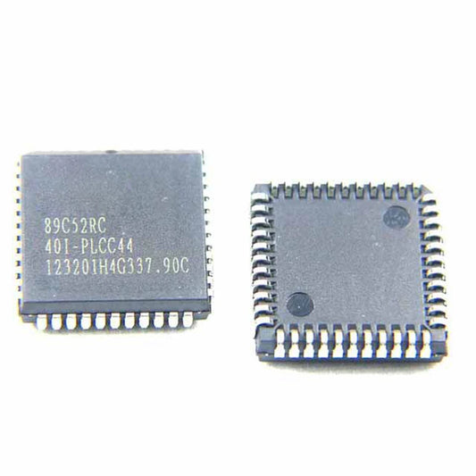 5 件 STC89C52RC-40I-PLCC44 89C52RC MCU PLCC-44