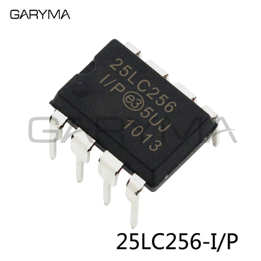 10 шт. 25LC256-I/P EEPROM Serial-SPI DIP-8pin 