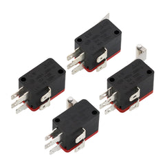 5 шт. микропереключатель V-15-2C25 V-152-2C25 V-155-2C25 V-156-2C25 двойной тактовый концевой выключатель микродвижения