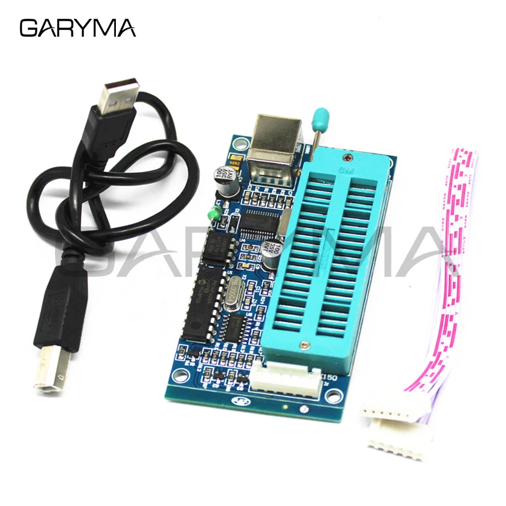 PIC K150 Programmer Microchip PIC MCU Microcore Burner USB Downloader with USB Cable