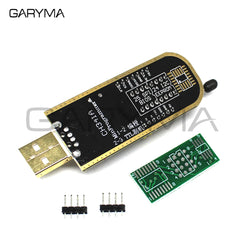 CH341A 24 25 Series EEPROM Flash BIOS USB Programmer Module + SOIC8 SOP8 Test Clip for EEPROM 93CXX / 25CXX / 24CXX DIY KIT