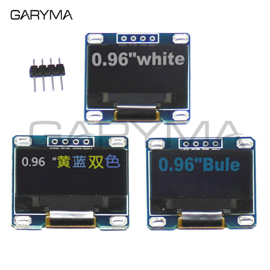 New Diy 4pin 0.96"white 0.96 Inch OLED Module New 128X64 OLED LCD LED Display Module for Arduino 0.96 " IIC I2C Communicate