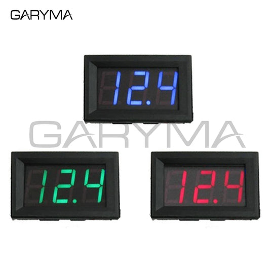 2 Wire 4.5-30V / 3 Wire 0.36" LED Digital Voltmeter Voltage Meter Car Motorcycle Volt Tester