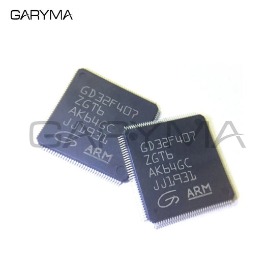 5Pcs GD32F407ZKT6 GD32F407ZGT6 GD32F407ZET6 32 Bit Microcontroller Chip MCU LQFP-144 GD32F407RET6 LQFP-64 Chipset