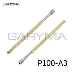 100Pcs Spring Test Probes Pogo Pin Receptacle P100-A3 P100-D3 P100-E3 P100-G2 P100-H3 P100-H5 P100-LM3 P100-Q2 P100-T3 R100-2W R100-3T R100-4S R100-4W