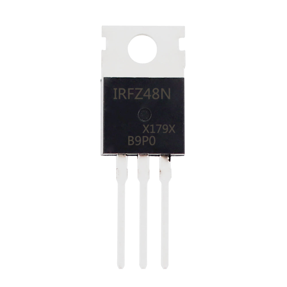 10Pcs IRFZ48N Transistor MOSFET N-Channel TO-220AB